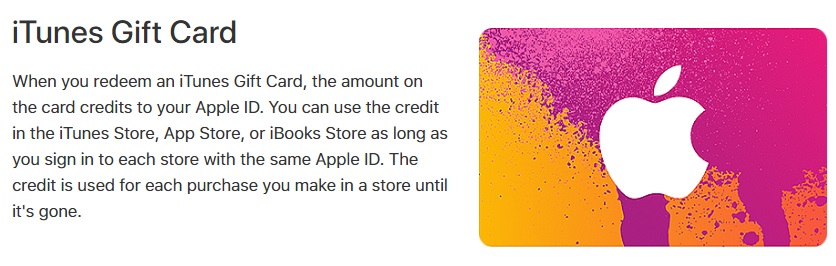 iTunes Gift Card