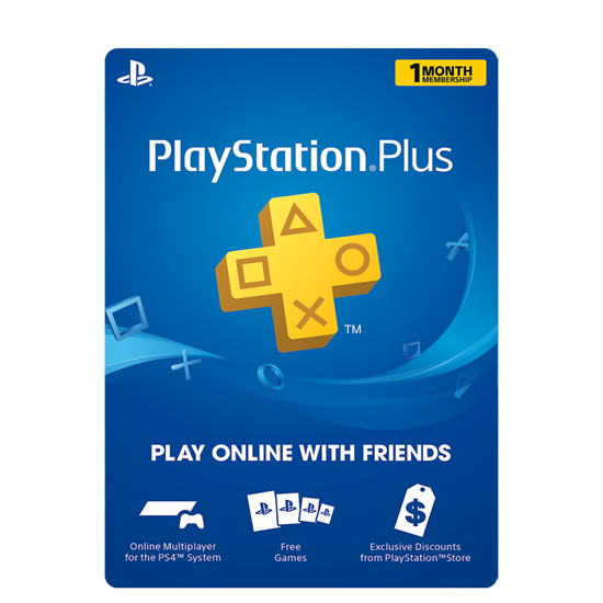 PSN Plus 1 month - USA accounts only