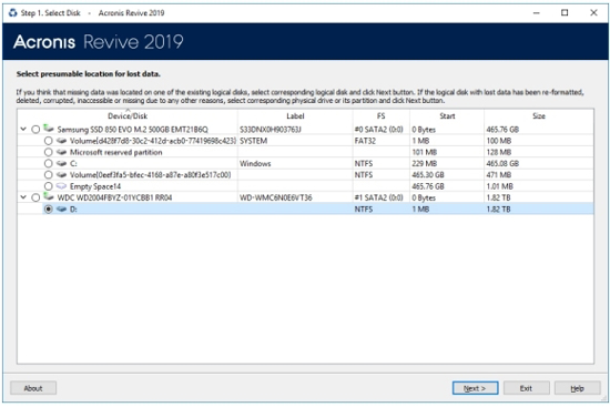 Acronis Revice 2019 Buy Online In India