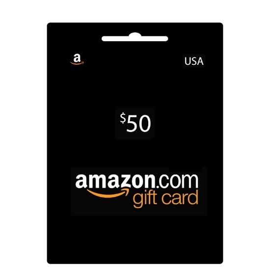 Amazon Gift Card Buy or Recharge Online USA 50$ - Amazon Gift Card Codes @OfficialReseller.com in India