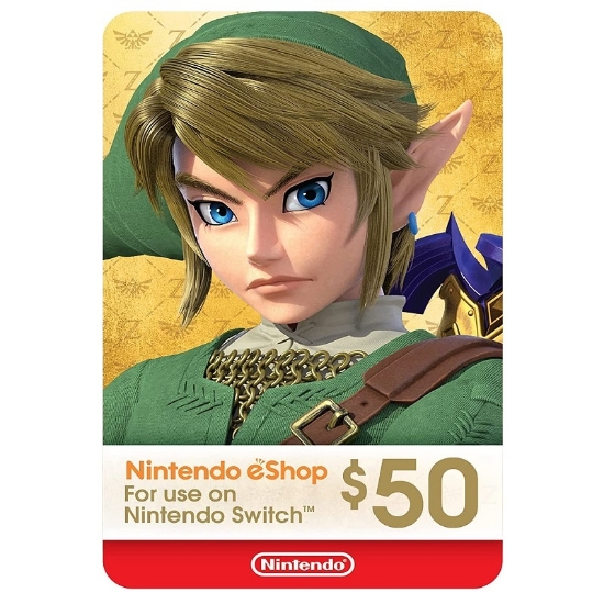 Buy Nintendo eShop Card USD 50$ (USA) - OfficialReseller.com Pay in Indian Rupees